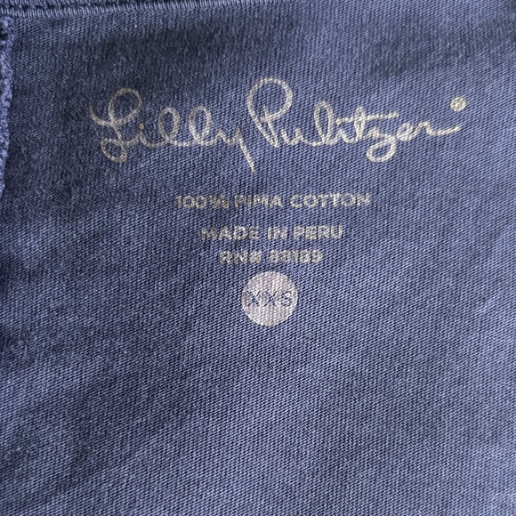 Lilly Pulitzer Deep Blue Cotton dress - Picture 3 of 5